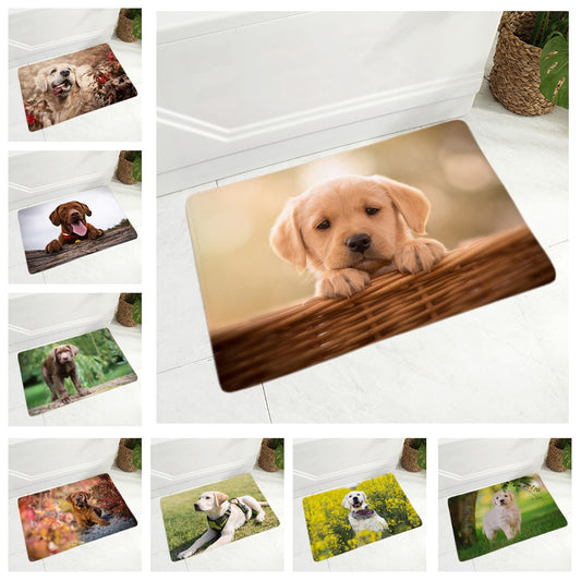 Cute Labrador Door Floor Mat Decor Pet Dog Animal Doormat