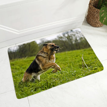 German Shepherd Dog Floor Mat Pet Animal Doormat