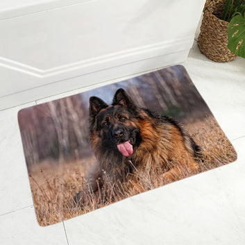 German Shepherd Dog Door Mat Pet Animal Doormat