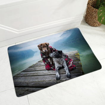 Pet Scotland Border Collie Floor Door Mat